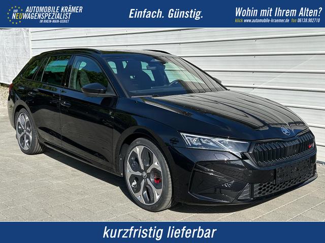 Skoda Octavia Combi - RS Kombi 2.0 TSI DSG 265 PS AHK*Panorama*DCC*19"*Android Auto*Navi*SHZ*360&deg;*E-Heck