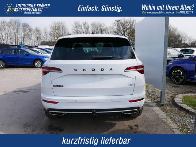 Skoda Karoq - Sportline 2.0 TSI 4x4 DSG DSG*ACC*AHK-SCHWENKBAR*PDC-HINTEN*KESSY*LENKRADHEIZUNG*