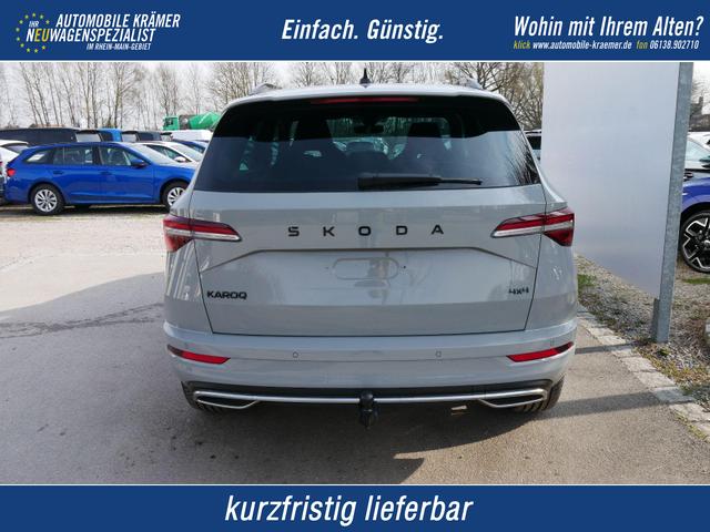 Skoda Karoq - Sportline 2.0 TSI 4x4 DSG DSG*ACC*AHK-SCHWENKBAR*PDC-HINTEN*KESSY*LENKRADHEIZUNG*