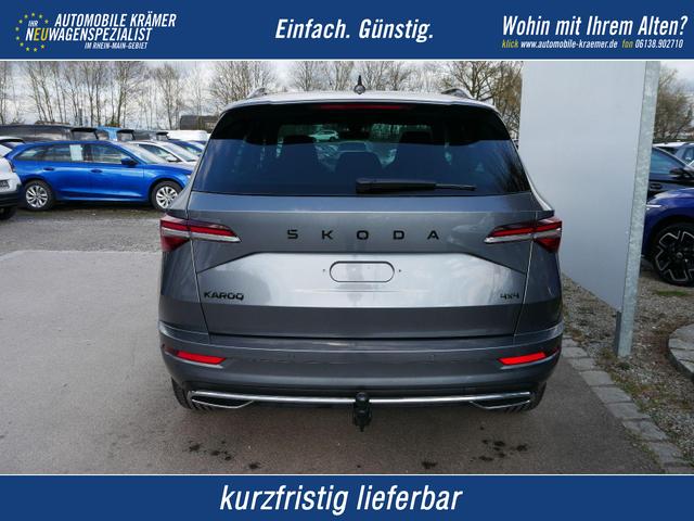 Skoda Karoq - Sportline 2.0 TDI 4x4 DSG*AHK-SCHWENKBAR*ACC*PDC-HI*LED*SHZ*TEMPOMAT*KLIMA