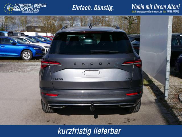 Skoda Karoq - Sportline 2.0 TDI 4x4 DSG*AHK-SCHWENKBAR*ACC*PDC-HI*LED*SHZ*TEMPOMAT*KLIMA