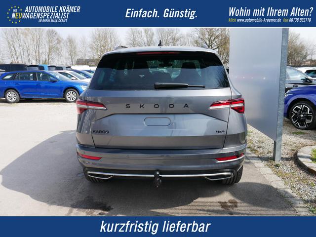 Skoda Karoq - Sportline 2.0 TSI 4x4 DSG DSG*ACC*AHK-SCHWENKBAR*PDC-HINTEN*KESSY*LENKRADHEIZUNG*