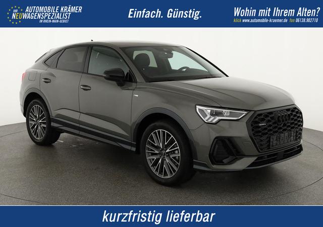 Audi Q3 Sportback - 40 TDI quattro S line qu S-LINE, AHK, 19-Zoll, Optik schwarz, Navi, Kamera, el. Klappe