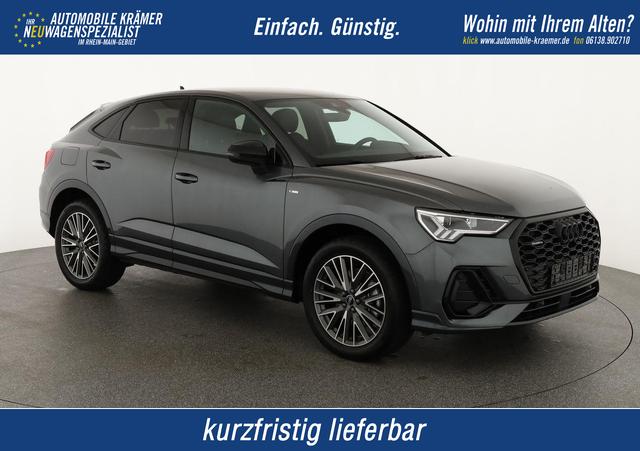 Audi Q3 Sportback - 40 TDI quattro S line qu S-LINE, AHK, 19-Zoll, Optik schwarz, Navi, Kamera, el. Klappe, 4-J. Garantie