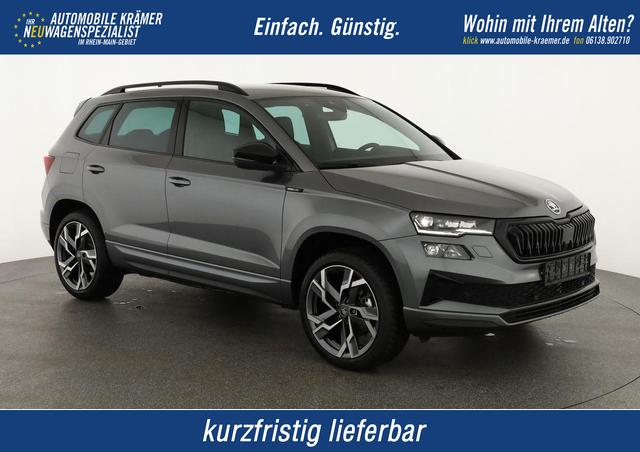 Skoda Karoq - Sportline 4x4 2.0 TDI DSG Sportline, Matrix, Teilleder, Navi, Side, 5-J. Garantie