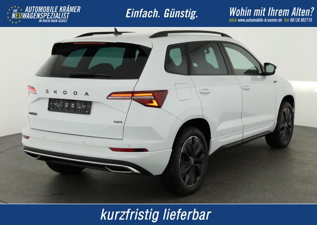 Skoda Karoq - Sportline 4x4 2.0 TDI DSG Sportline, AHK, Matrix, Navi, 5-J. Garantie