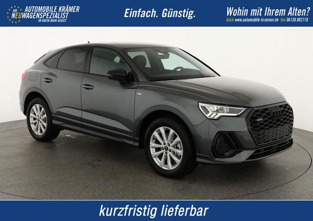 Audi Q3 Sportback - 40 TDI quattro S line qu S-LINE, AHK, Optik schwarz, Navi, Kamera, el. Klappe, 4-J. Garantie