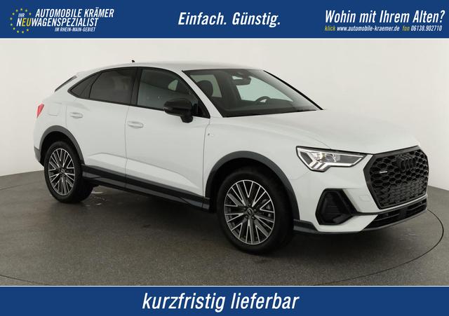 Audi Q3 Sportback - 40 TDI quattro S line qu S-LINE, AHK, 19-Zoll, Optik schwarz, Navi, Kamera, el. Klappe