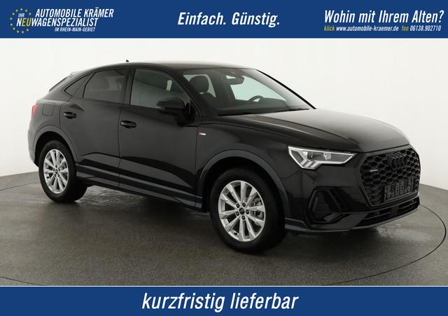 Audi Q3 Sportback - 40 TDI quattro S line qu S-LINE, AHK, Optik schwarz, Navi, Kamera, el. Klappe, 4-J. Garantie