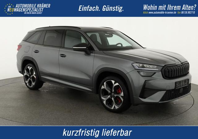 Skoda Kodiaq - 2.0 TSI 195 kW 4x4 RS DSG 4x4, 7-Sitzer, Pano, AHK, Canton, HuD, 5-J Garantie