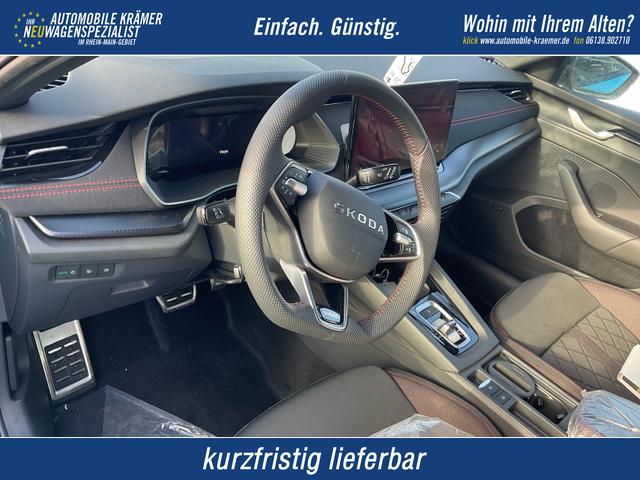 Skoda Octavia Combi - RS 2.0 TSI DSG, Sonderlackierung, AHK, Pano,19 Zoll, Canton, el. Klappe, Navi, Matrix, sofort