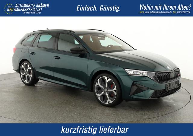 Skoda Octavia Combi - RS 2.0 TSI DSG, Sonderlackierung, AHK, 19 Zoll, Canton, el. Klappe, Navi, Matrix, sofort