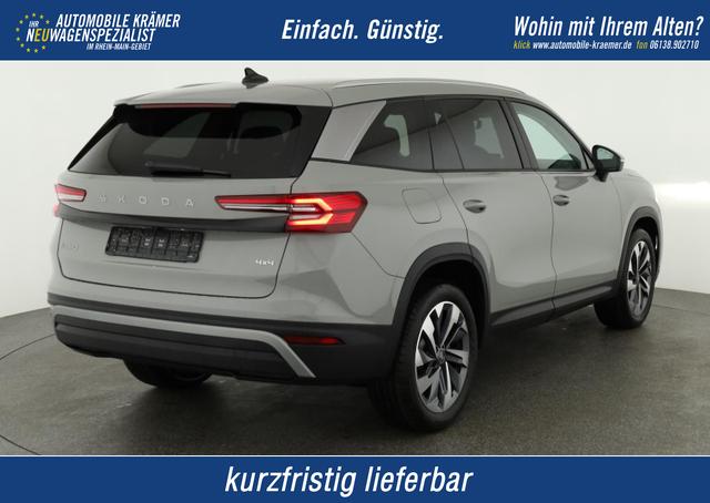 Skoda Kodiaq - 2.0 TDI 142 kW 4x4 Selection DSG Selection, 7-Sitzer, AHK, Navi, Side, Kamera, Winter, 19-Zoll