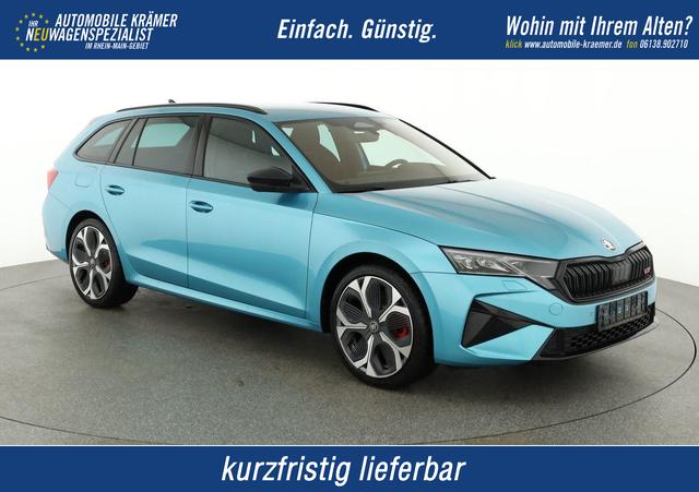 Skoda Octavia Combi - RS 2.0 TSI DSG, Sonderlackierung, AHK, 19 Zoll, Canton, el. Klappe, Navi, Matrix, sofort