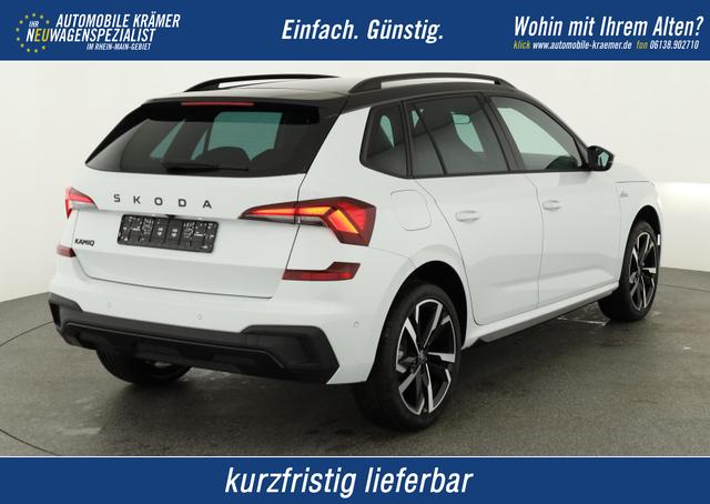 Skoda Kamiq - Monte Carlo 1.5 TSI DSG Carlo, Matrix, AHK, 18-Zoll, Pano, Navi, Side, 5 J.-Garantie