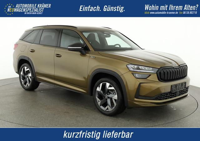 Skoda Kodiaq - 1.5 TSI mHEV 110 kW Sportline DSG Sportline, 7-Sitzer, AHK, Navi, Side, Kamera, Matrix, Winter