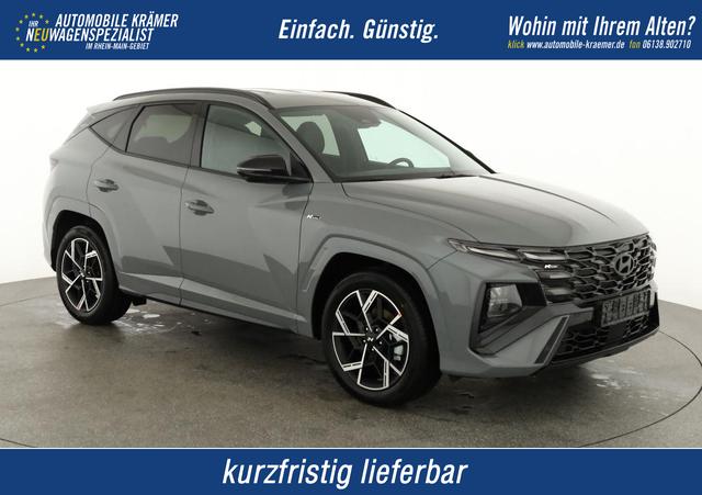 Hyundai TUCSON - N Line 2WD 1.6 T-GDI DCT N-LINE, Navi, AreaView, Side, Winter, el. Klappe, 19-Zoll, Teilleder