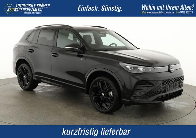 Volkswagen Tiguan - 2.0 TDI 142 kW 4Motion R-Line DSG 4M Black, 20-Zoll, Pano, Leder, IQ.Light, AHK, Navi, Side, AreaView, Winter