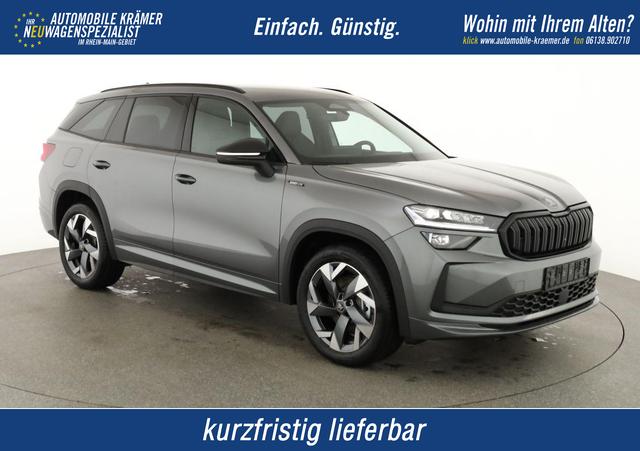Skoda Kodiaq - 2.0 TDI 110 kW Sportline DSG Sportline, AHK, Navi, Matrix, Kamera, Side, Winter