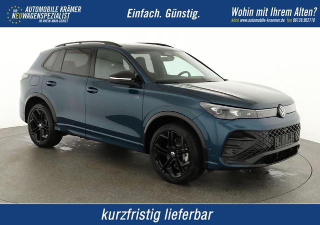 Volkswagen Tiguan - 2.0 TSI 195 kW 4Motion R-Line DSG 4M Black, Pano, AHK, IQ.Light, 20-Zoll, Navi, Side, AreaView, sofort