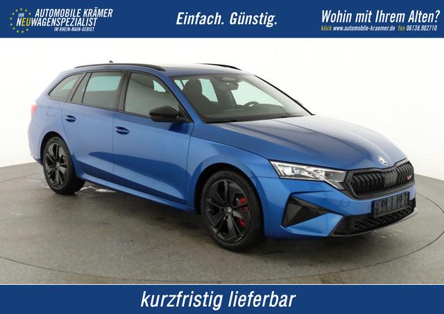 Skoda Octavia Combi - 2.0 TSI 195 kW RS DSG, Pano, AHK, Navi, Matrix, Side, Winter, 5 J.-Garantie