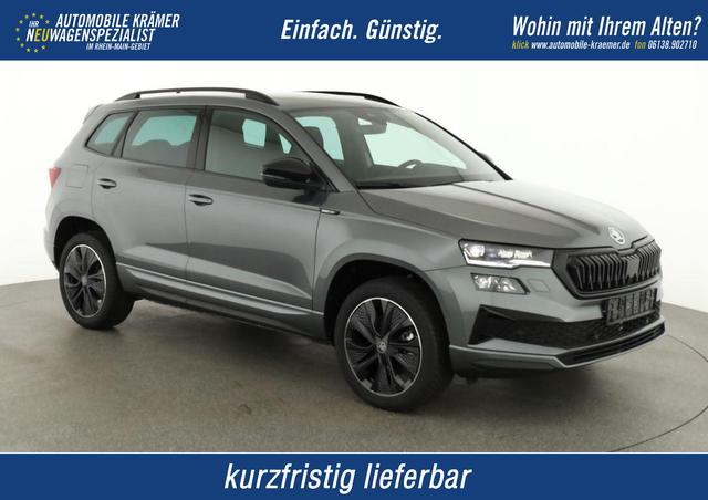 Skoda Karoq - Sportline 1.5 TSI DSG Sportline, AHK, Navi, Matrix, Kamera, el. Klappe, 5-J. Garantie