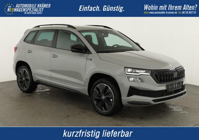 Skoda Karoq - Sportline 1.5 TSI DSG Sportline, AHK, Navi, Matrix, Kamera, el. Klappe, 5-J. Garantie