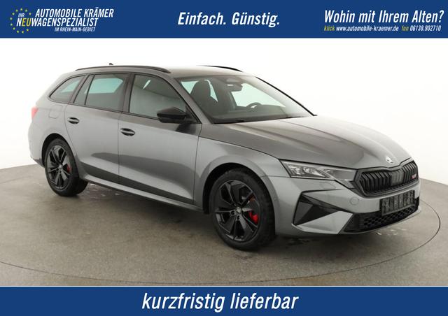 Skoda Octavia Combi - 2.0 TSI 195 kW RS DSG, AHK, Navi, Matrix, Side, Winter, 5 J.-Garantie