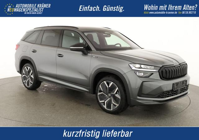 Skoda Kodiaq - 2.0 TDI 142 kW 4x4 Sportline DSG Sportline, 7-Sitzer, AHK, Navi, Matrix, el. Klappe, Side, Winter, 20-Zoll, FS-heizbar