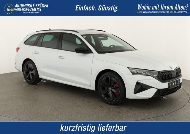 Skoda Octavia Combi - 2.0 TSI 195 kW RS DSG, Pano, Standheizung, AHK, Navi, Matrix, Canton, Side, Winter, 5 J.-Garantie