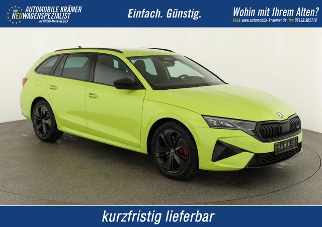 Skoda Octavia Combi - 2.0 TSI 195 kW RS DSG, Standheizung, AHK, Navi, Matrix, Side, Winter, 5 J.-Garantie