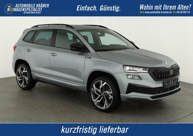 Skoda Karoq - Sportline 1.5 TSI DSG Sportline, AHK, Navi, Matrix, Side, el. Klappe, Winter, 5 J.-Garantie