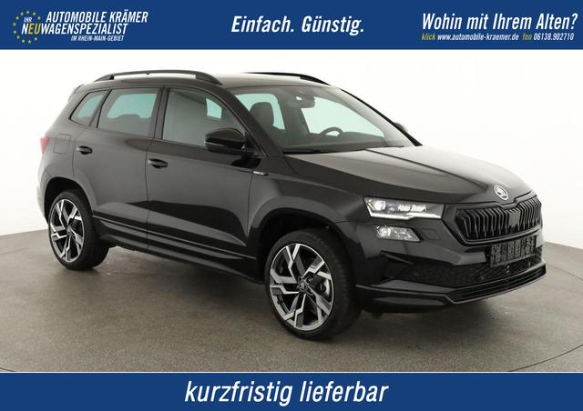 Skoda Karoq - Sportline 1.5 TSI DSG Sportline, AHK, Navi, Matrix, Side, el. Klappe, Winter, 5 J.-Garantie