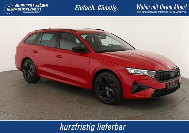 Skoda Octavia Combi - 2.0 TSI 195 kW RS DSG, Pano, Standheizung, AHK, Navi, Matrix, Canton, Side, Winter, 5 J.-Garantie