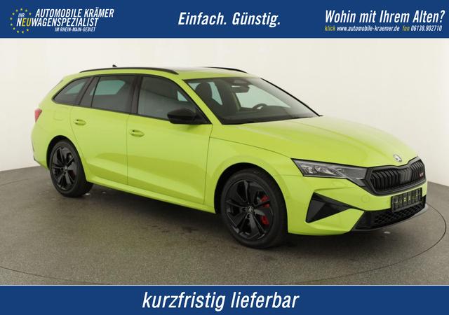 Skoda Octavia Combi - 2.0 TSI 195 kW RS DSG, Pano, Standheizung, AHK, Navi, Matrix, Canton, Side, Winter, 5 J.-Garantie