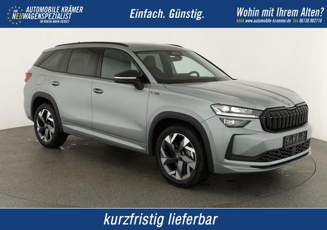 Skoda Kodiaq - 2.0 TDI 142 kW 4x4 Sportline DSG Sportline, AHK, Navi, Matrix, el. Klappe, Side, Winter, 19-Zoll