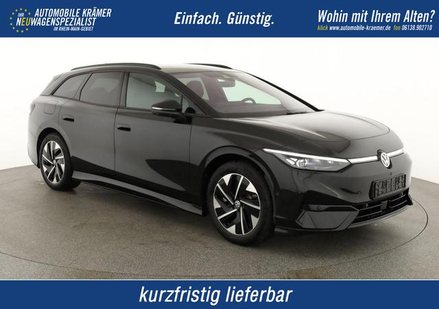 Volkswagen ID.7 - Tourer Pro Black, AHK, HuD, IQ.Light, IQ.Drive, AreaView, Side, Winter, 19-Zoll
