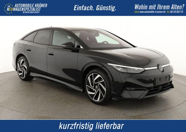Volkswagen ID.7 Limousine - Pro 210 kW Black, AHK, HuD, IQ.Light, IQ.Drive, AreaView, Side, Winter, 20-Zoll