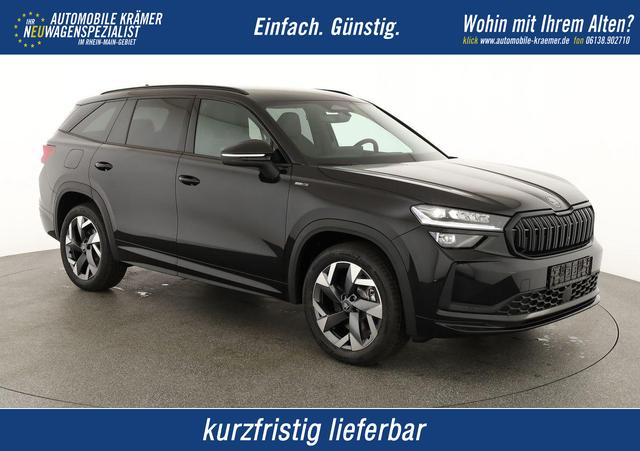 Skoda Kodiaq - 2.0 TSI 150 kW 4x4 Sportline DSG Sportline, AHK, Navi, Matrix, Side, Kamera, Winter, 19-Zoll, 4 J.-Garantie