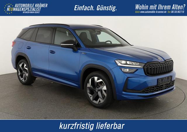 Skoda Kodiaq - 2.0 TSI 150 kW 4x4 Sportline DSG Sportline, AHK, Navi, Matrix, Side, Kamera, Winter, 19-Zoll, 4 J.-Garantie