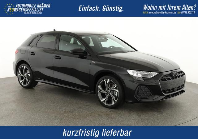 Audi A3 Sportback - TFSI quattro 150 kW S line S-LINE, Navi, el. Klappe, Sound, Winter, 18-Zoll, 3-J. Garantie