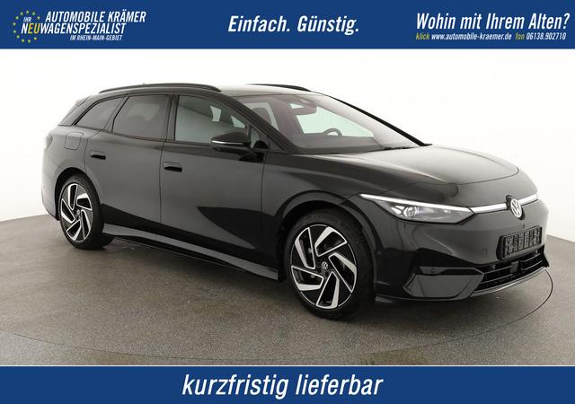 Volkswagen ID.7 - Tourer Pro Black, AHK, HuD, IQ.Light, IQ.Drive, AreaView, Side, Winter, 20-Zoll