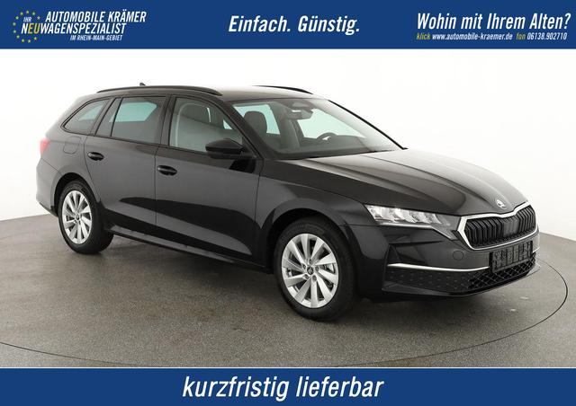 Skoda Octavia Combi - 1.5 TSI 110 kW Selection Selection, AHK, LED, Side, ACC, Kamera, Winter, 17-Zoll