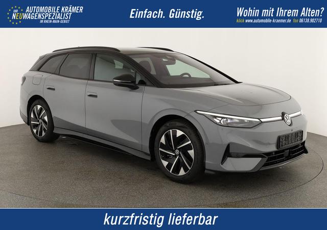 Volkswagen ID.7 - Tourer Pro Black, AHK, HuD, IQ.Light, IQ.Drive, AreaView, Side, Winter, 19-Zoll