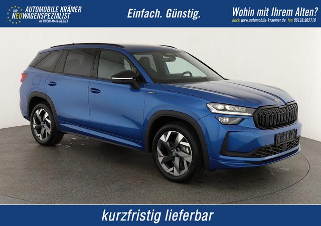 Skoda Kodiaq - 2.0 TDI 142 kW 4x4 Sportline DSG Sportline, AHK, Navi, Matrix, el. Klappe, Side, Winter, 19-Zoll, 4-J Garantie