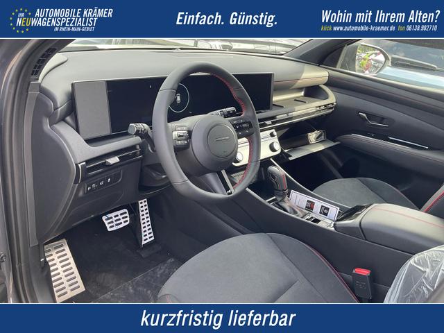 Hyundai TUCSON - 1.6 T-GDI DCT 4WD N-LINE, AHK, el. Klappe, Teilleder, Navi, Kamera, ACC