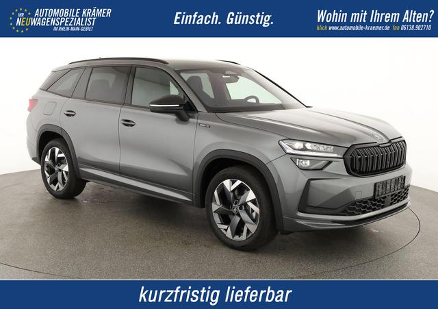 Skoda Kodiaq - 1.5 TSI mHEV 110 kW Sportline DSG Sportline, AHK, Navi, Matrix, el. Klappe, Side, Winter, 19-Zoll