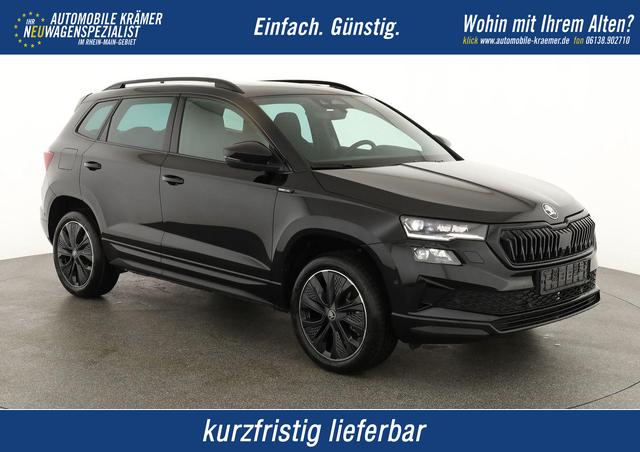 Skoda Karoq - Sportline 1.5 TSI DSG Sportline, Pano, AHK, Navi, CANTON, Matrix, AreaView, Side, Kamera, el. Klappe, FS-beheizbar, 5 J.-Garantie