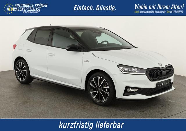 Skoda Fabia - Monte Carlo 1.5 TSI DSG Carlo, Ladeboden, LED, Kamera, App-Connect, Winter, 17-Zoll