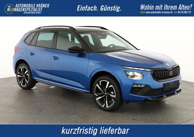 Skoda Kamiq - Monte Carlo 1.0 TSI DSG Carlo, Pano, AHK, Navi, Matrix, el.Klappe, 18-Zoll, 5 J.-Garantie